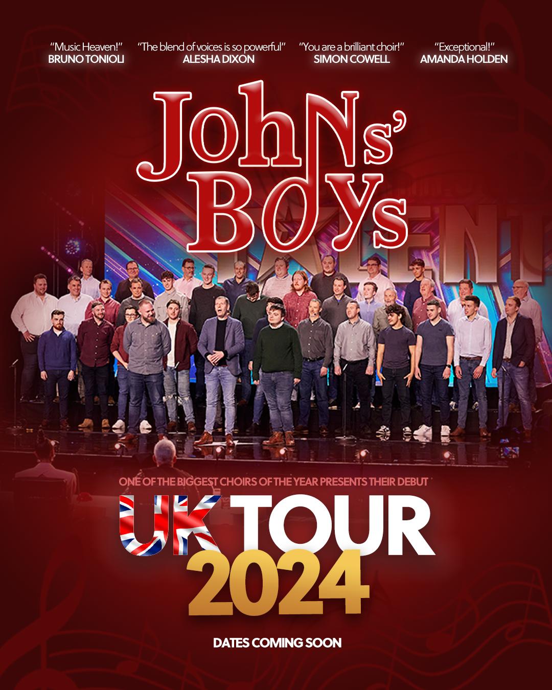 Johns' Boys Male Chorus Live Show Dorking 03 Nov 2024