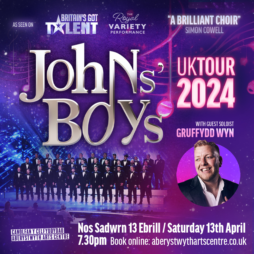 Johns Boys Aberystwyth Arts Centre 13 April 2024